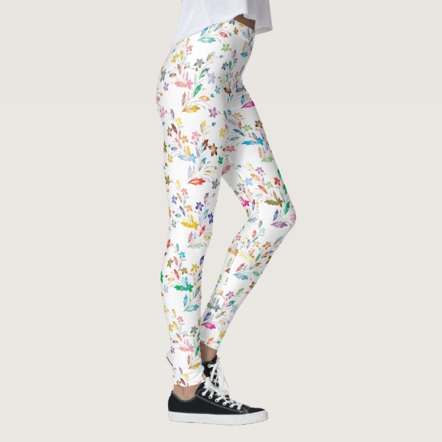 Floral Leggings (Right)