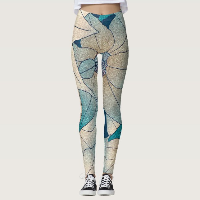 Floral Leggings (Front)