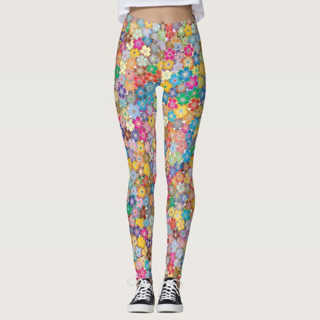Floral Leggings (Front)