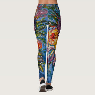 Floral leggings