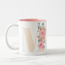 Floral Letter "M"