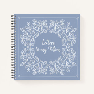 Floral Letters to My Mum Keepsake Journal