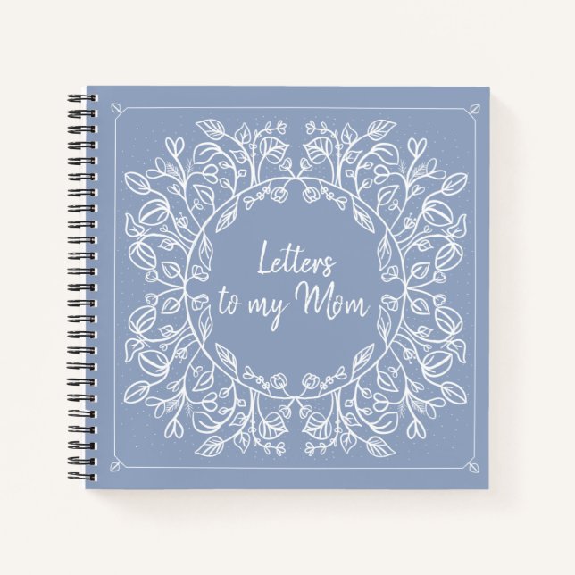 Floral Letters to My Mum Keepsake Journal (Front)