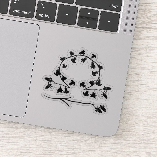 Floral Libra astrology (Detail)