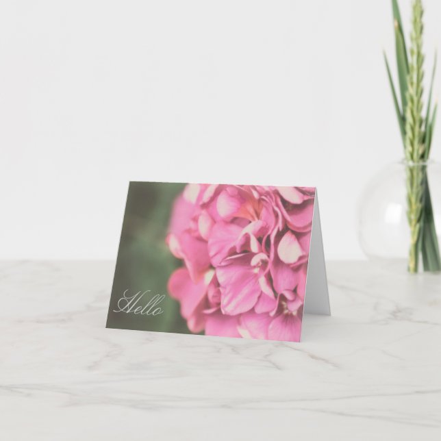 Floral - Lilacs Card (Front)