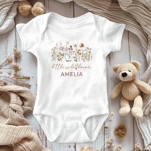 Floral Little Wildflower Baby Baby Bodysuit