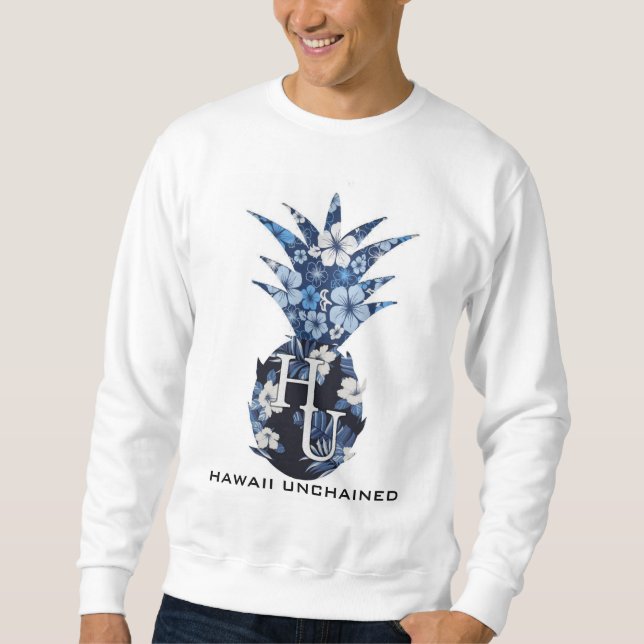 Floral Logo Crewneck Sweatshirt (Front)