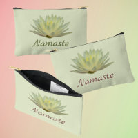 Floral Lotus Waterlily Yellow Green Personalised