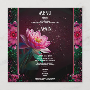 Floral Lotus Wedding Suite Starry Night Romance Programme