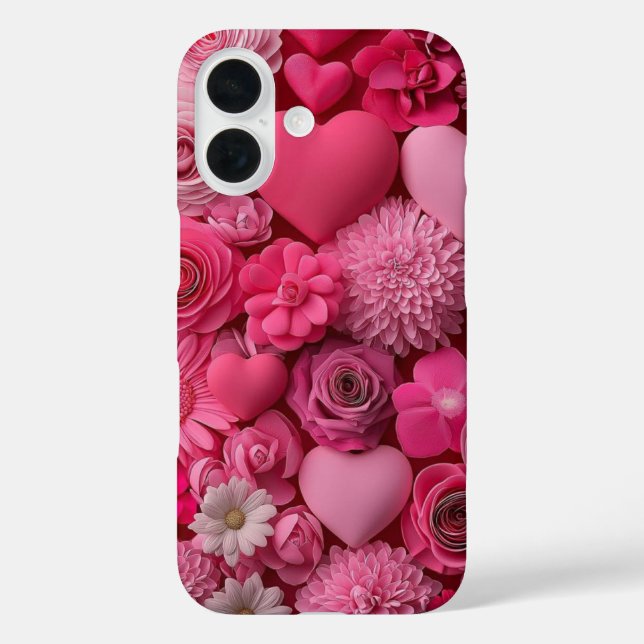 "Floral Love Elegance" 🌸❤️ Case-Mate iPhone Case (Back)
