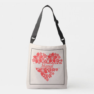 Floral Love Heart Tote