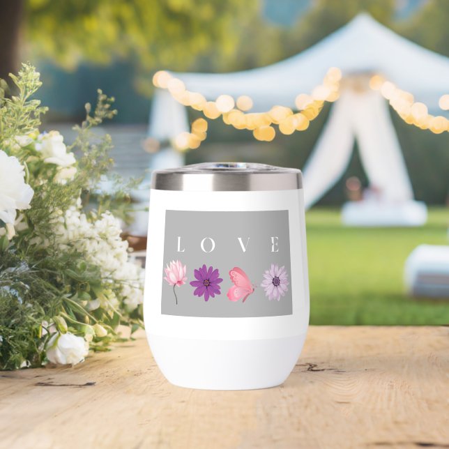 Floral Love Romantic Botanical Gift for Her (Wedding (Rotated))