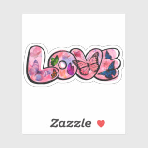 Floral Love Typography