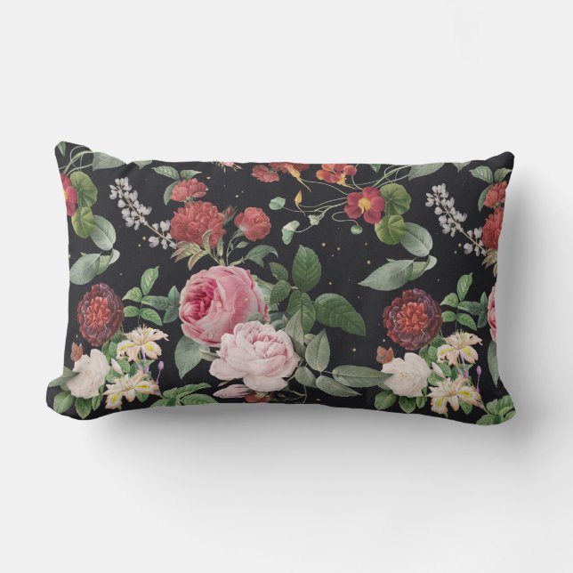 Floral Lumbar Cushion (Front)