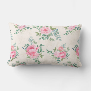 Floral Lumbar Cushion