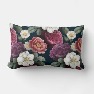 Floral Lumbar Pillow