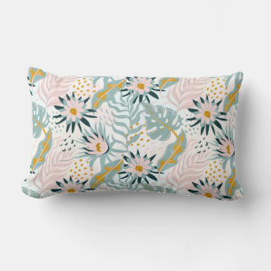Floral Lumbar Pillow