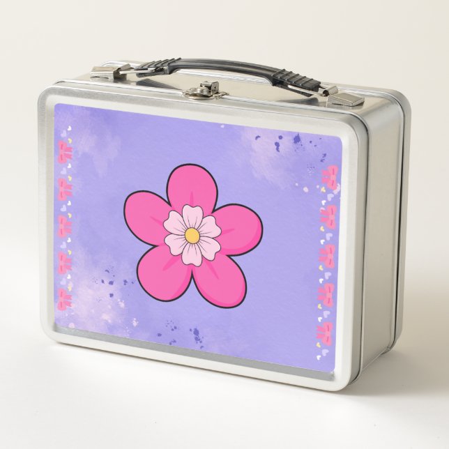 Floral Lunch Box for Girls (Front)