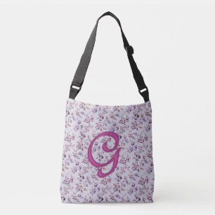 Floral Luxury Monogram G Crossbody Bag