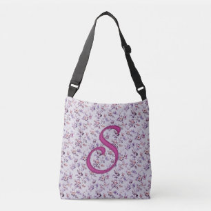 Floral Luxury Monogram S Crossbody Bag