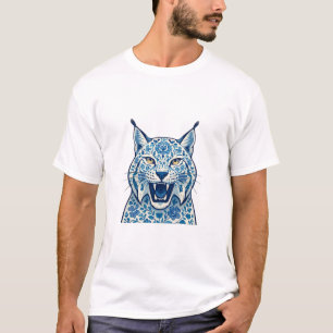 Floral lynx T-Shirt