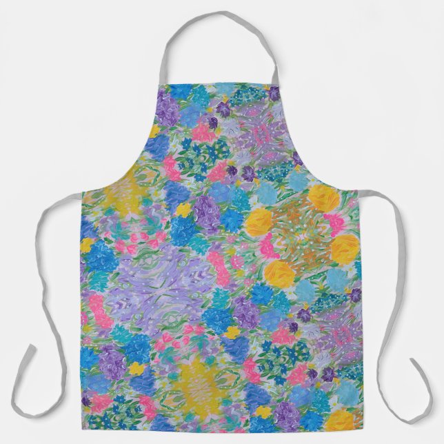 Floral Majesty Apron (Front)