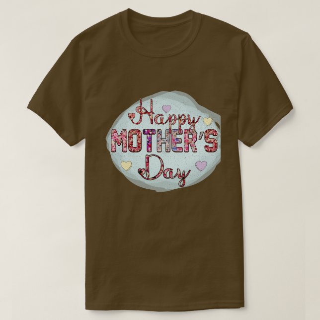 Floral Mama 8 T-Shirt (Design Front)