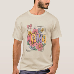 Floral Mama Coquette Bow T-Shirt