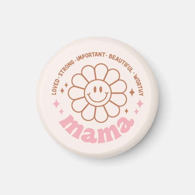Floral Mama Magnet (Front)