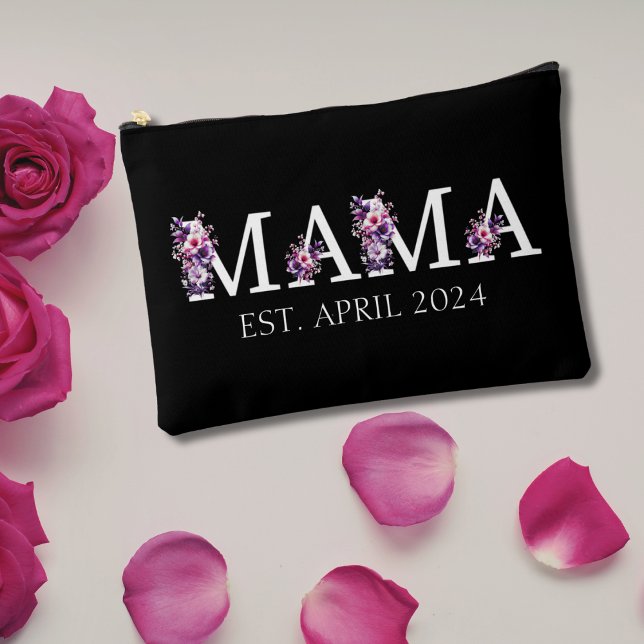 Floral Mama New Mum Text Accessory Pouch (Creator Uploaded)