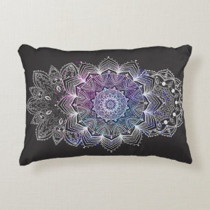 Floral Mandala Decorative Cushion