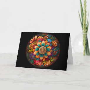 Floral Mandalas Note Card