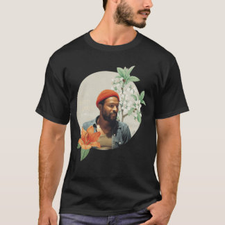 Floral Marvin Gaye funny T-Shirt