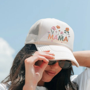 Floral Matching Mummy daughter Trucker Hat