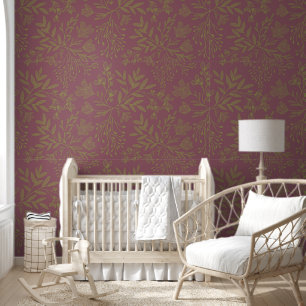 Floral Meadow Dreams Botanicals Wallpaper