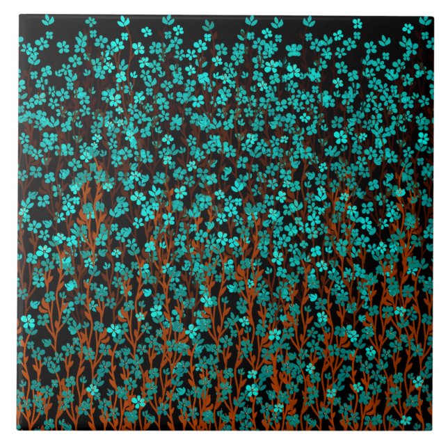 Floral Meadow Tile (Front)