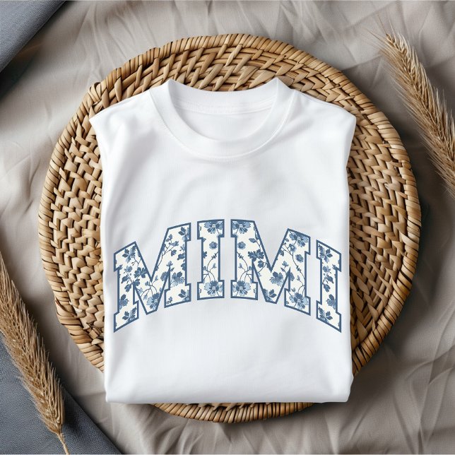 Floral Mimi Shirt, Birthday Gift for Grandma T-Shirt (Mimi shirt, floral Mimi shirt, Mimi birthday gift, Mimi Christmas gift, shirt for grandma, mimi gift)
