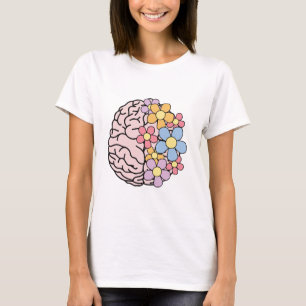 Floral Mind Brain T-Shirt