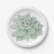 Floral Mint Green Succulent Cactus Wedding Party