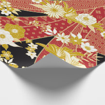 Floral Mix Kimono Pattern