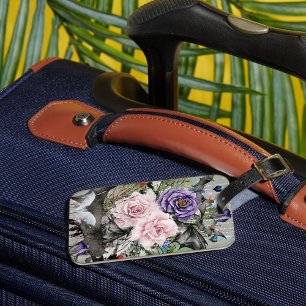 Floral Mix Luggage Tag