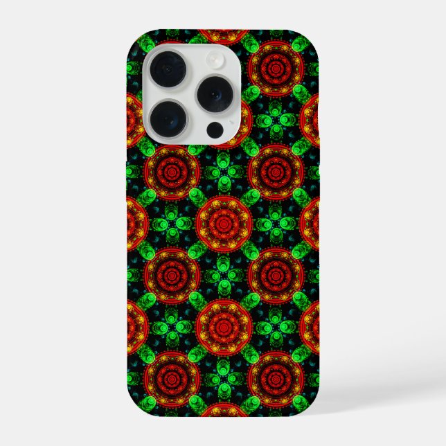 Floral Modern Boho Elegant Abstract Pattern #504 iPhone Case (Back)