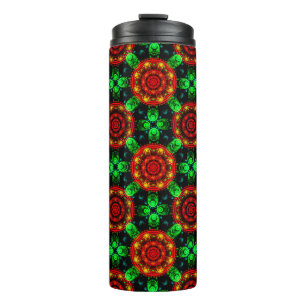 Floral Modern Boho Elegant Abstract Pattern #504 Thermal Tumbler