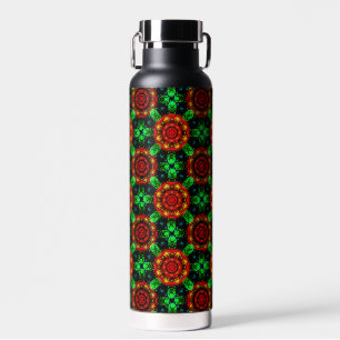 Floral Modern Boho Elegant Abstract Pattern #504 Water Bottle