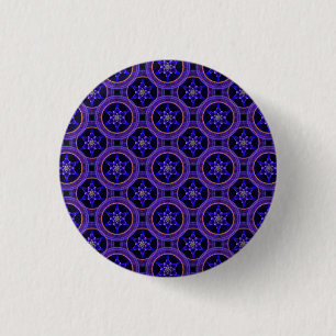 Floral Modern Boho Elegant Abstract Pattern #505 3 Cm Round Badge