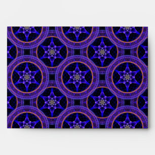 Floral Modern Boho Elegant Abstract Pattern #505 Envelope