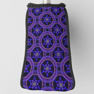 Floral Modern Boho Elegant Abstract Pattern #505 Golf Head Cover