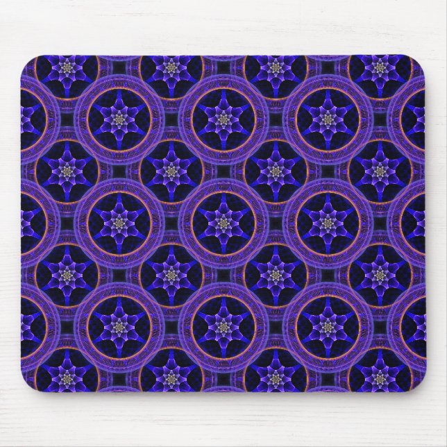 Floral Modern Boho Elegant Abstract Pattern #505 Mouse Pad (Front)