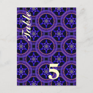 Floral Modern Boho Elegant Abstract Pattern #505 Postcard