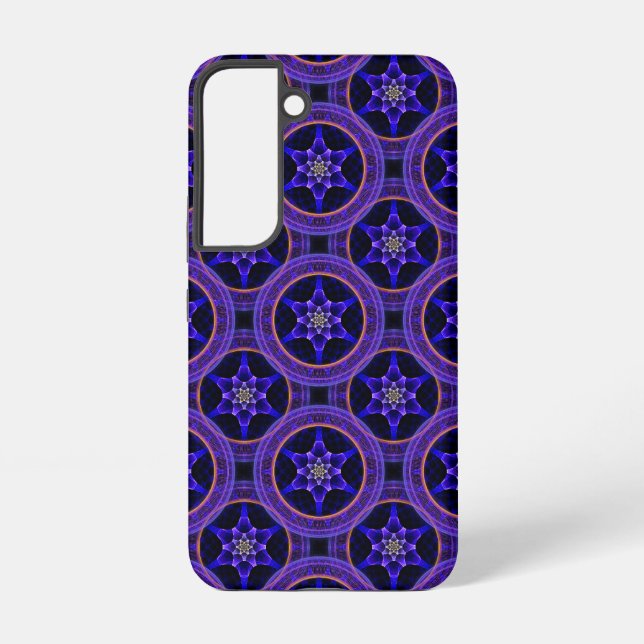 Floral Modern Boho Elegant Abstract Pattern #505 Samsung Galaxy S22 Case (Back)